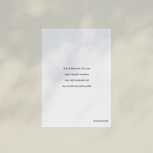 Simpele-woorden-vriendschap-gedichten-meisjedatschrijft